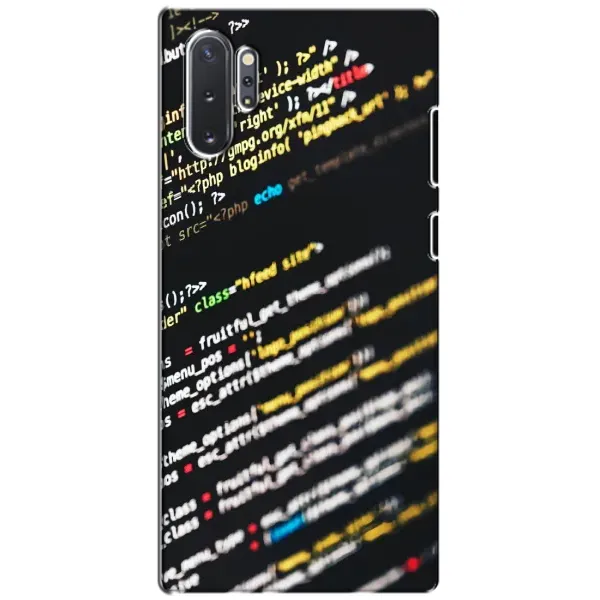 Чехол с рисунком «Код» для Samsung Galaxy Note 10 Plus Чехол с рисунком «Код» для Samsung Galaxy Note 10 Plus
