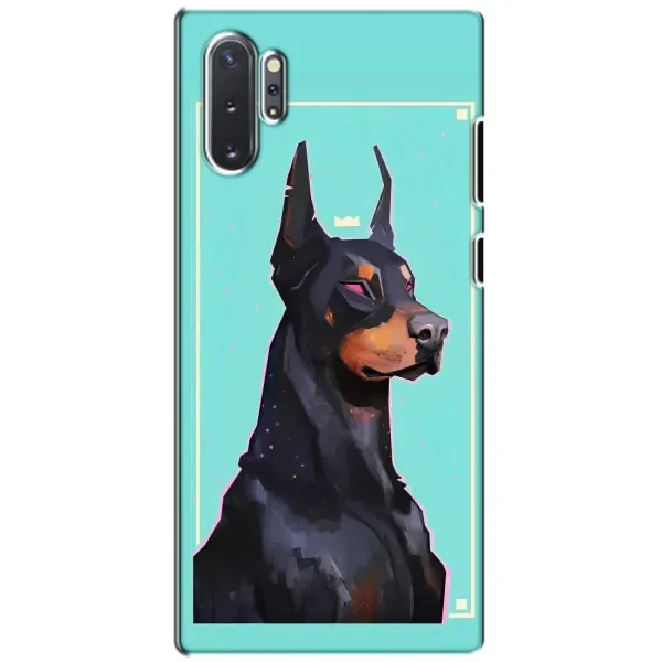Чехол с рисунком «Король доберман» для Samsung Galaxy Note 10 Plus Чехол с рисунком «Король доберман» для Samsung Galaxy Note 10 Plus
