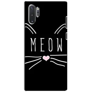 Бампер з зображенням Котиків для Самсунг Нот 10 Плюс (КОТИК MEOW)