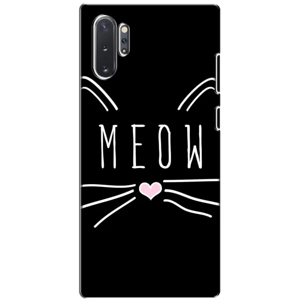 Чехол с рисунком «КОТИК MEOW» для Samsung Galaxy Note 10 Plus Чехол с рисунком «КОТИК MEOW» для Samsung Galaxy Note 10 Plus