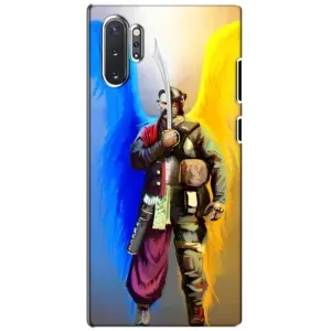 Чохол з картинкою (Патріотичний КОЗАК) на Samsung Galaxy Note 10 Plus (КОЗАК з крилами)