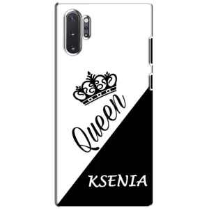 Именные Женские Чехлы для Samsung Galaxy Note 10 Plus (KSENIA)