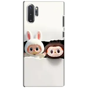 Чехол с принтом Лабубу для Samsung Galaxy Note 10 Plus (Фигурки Labubu)