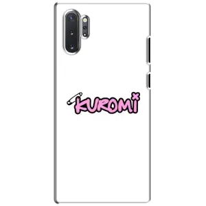 Чехол с персонажем Куроми на Samsung Galaxy Note 10 Plus (Лого Куроми)