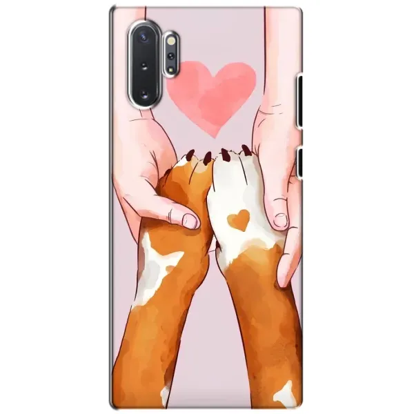Чехол с рисунком «Любовь к собакам» для Samsung Galaxy Note 10 Plus Чехол с рисунком «Любовь к собакам» для Samsung Galaxy Note 10 Plus