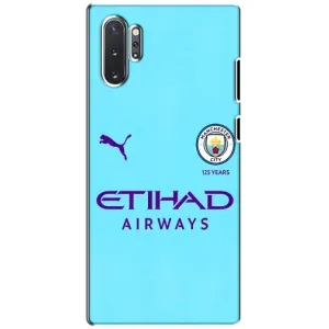 Силиконовые Чехлы принт Футбол на Samsung Galaxy Note 10 Plus (Man City)