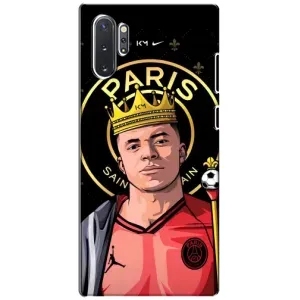 Чехол (TPU) с Футболистом на Samsung Galaxy Note 10 Plus (Mbappe King)