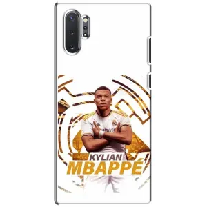 Чехол (TPU) с Футболистом на Samsung Galaxy Note 10 Plus (Мбаппе Реал)