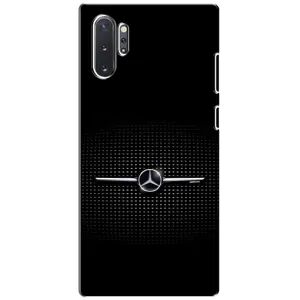 Силиконовый бампер с картинкой машины на Samsung Galaxy Note 10 Plus (Mercedes)