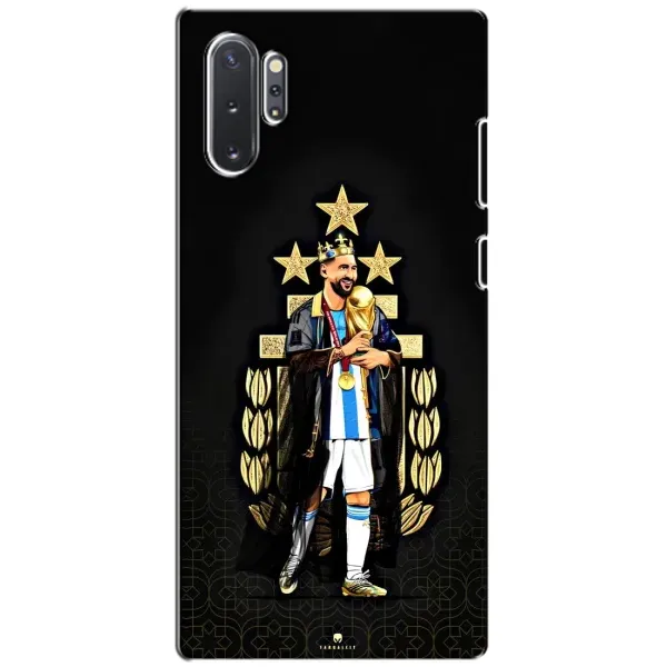 Чехол с рисунком «Месси король» для Samsung Galaxy Note 10 Plus Чехол с рисунком «Месси король» для Samsung Galaxy Note 10 Plus