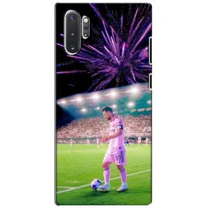 Чехлы Лео Месси в Майами на Samsung Galaxy Note 10 Plus (Месси в Майами)
