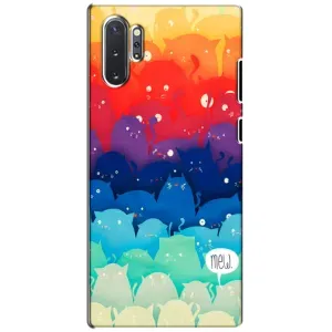 Силіконовий чохол з котиком для Samsung Galaxy Note 10 Plus (Mew)