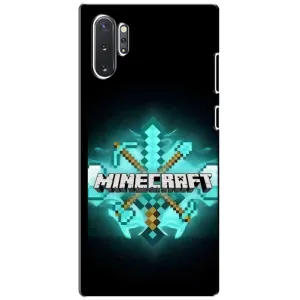 Чехол майнкрафт для Samsung Galaxy Note 10 Plus (MineCraft 2)