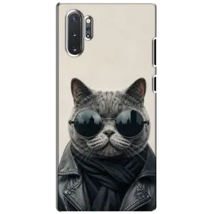 Чохол на тематику: Коти для Samsung Galaxy Note 10 Plus (Модний кіт)