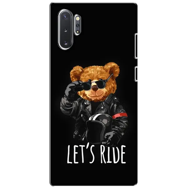 Чехол с рисунком «Модный Мишка» для Samsung Galaxy Note 10 Plus Чехол с рисунком «Модный Мишка» для Samsung Galaxy Note 10 Plus