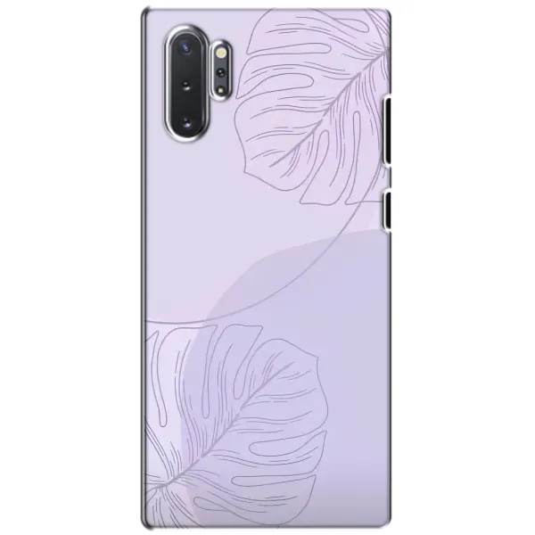 Чехол с рисунком «Монстера фиолетовая» для Samsung Galaxy Note 10 Plus Чехол с рисунком «Монстера фиолетовая» для Samsung Galaxy Note 10 Plus