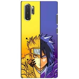 Купить Чехлы на телефон с принтом Anime для Samsung Galaxy Note 10 Plus (Naruto Vs Sasuke)