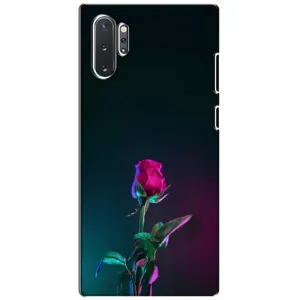 Чохли з принтом Троянд для Samsung Galaxy Note 10 Plus (Нічна троянда)