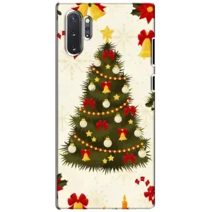 Чохол новорічна ялинка на Samsung Galaxy Note 10 Plus (Новорічний принт)