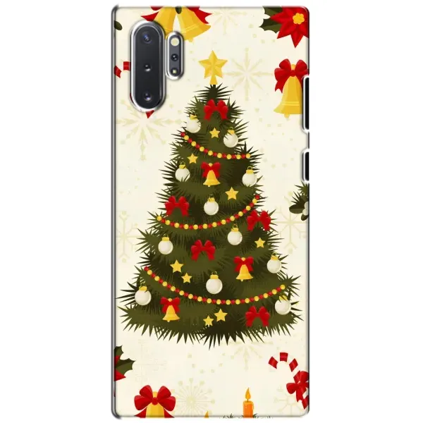 Чехол с рисунком «Новогодний принт» для Samsung Galaxy Note 10 Plus Чехол с рисунком «Новогодний принт» для Samsung Galaxy Note 10 Plus