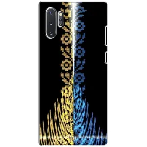 Силіконовый Чохол на Samsung Galaxy Note 10 Plus (Патріотична вишиванка)