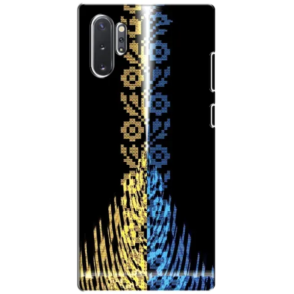 Чехол с рисунком «Патриотическая вышиванка» для Samsung Galaxy Note 10 Plus Чехол с рисунком «Патриотическая вышиванка» для Samsung Galaxy Note 10 Plus