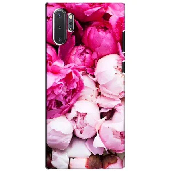 Чехол с рисунком «Пионы» для Samsung Galaxy Note 10 Plus Чехол с рисунком «Пионы» для Samsung Galaxy Note 10 Plus