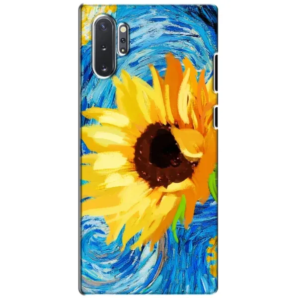 Чехол с рисунком «Подсолнух цветок» для Samsung Galaxy Note 10 Plus Чехол с рисунком «Подсолнух цветок» для Samsung Galaxy Note 10 Plus