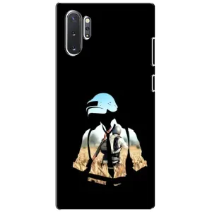 Чохол з картинкою "Герой Pubg" на Samsung Galaxy Note 10 Plus (Пубг мен)