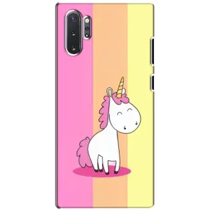 Чехол Unicorn на Samsung Galaxy Note 10 Plus (Радужный Единорог)