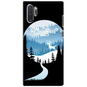 Силіконовий бампер на різдво для Samsung Galaxy Note 10 Plus (Різдвяний Олень)