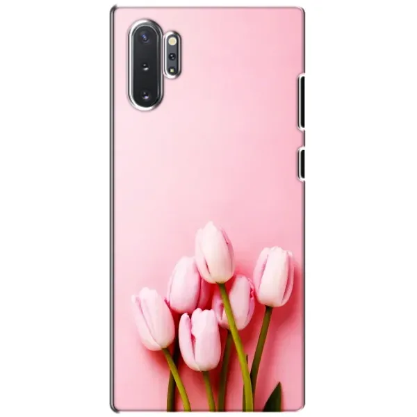 Чехол с рисунком «Розовые тюльпаны» для Samsung Galaxy Note 10 Plus Чехол с рисунком «Розовые тюльпаны» для Samsung Galaxy Note 10 Plus