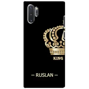 Чехлы с мужскими именами для Samsung Galaxy Note 10 Plus (RUSLAN)