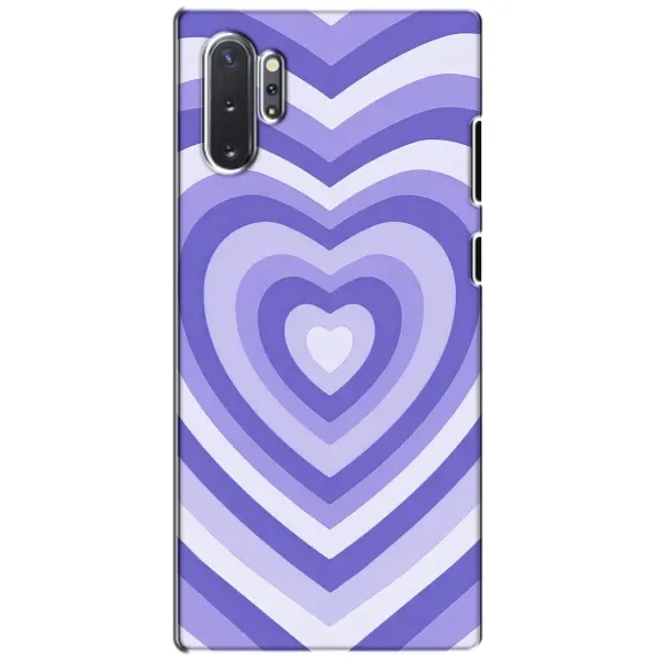 Чехол с рисунком «Сердце фиолет» для Samsung Galaxy Note 10 Plus Чехол с рисунком «Сердце фиолет» для Samsung Galaxy Note 10 Plus