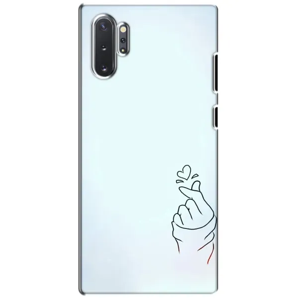 Чехол с рисунком «Сердце на голубом» для Samsung Galaxy Note 10 Plus Чехол с рисунком «Сердце на голубом» для Samsung Galaxy Note 10 Plus