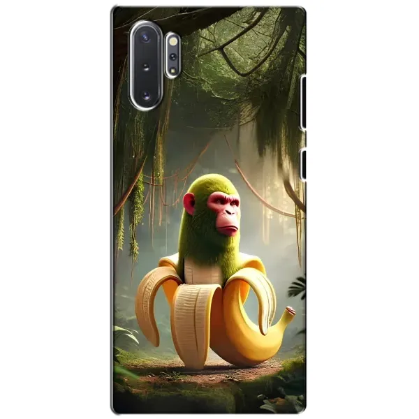 Чехол с рисунком «Шимпанзини бананини» для Samsung Galaxy Note 10 Plus Чехол с рисунком «Шимпанзини бананини» для Samsung Galaxy Note 10 Plus