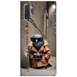 Чехол с мемами тралалело тралала для Samsung Galaxy Note 10 Plus (Шпиониро голубио)