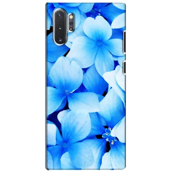 Чехол с рисунком «Синие цветы» для Samsung Galaxy Note 10 Plus Чехол с рисунком «Синие цветы» для Samsung Galaxy Note 10 Plus