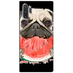 Чохол (ТПУ) Милі песики для Samsung Galaxy Note 10 Plus (Смішний Мопс)