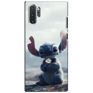 Чохол з малюнком Стіч для Samsung Galaxy Note 10 Plus (Стіч з квіткою)