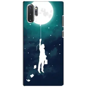 Чохол (ТПУ) з планетами на Samsung Galaxy Note 10 Plus (To The moon)