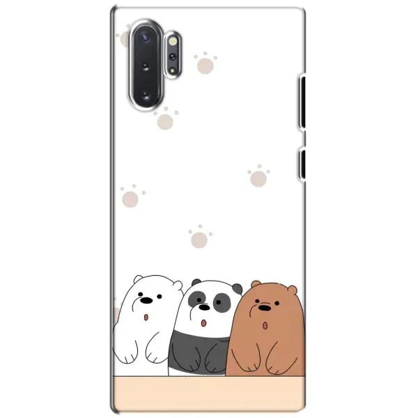 Чехол с рисунком «Удивленные медвеженки» для Samsung Galaxy Note 10 Plus Чехол с рисунком «Удивленные медвеженки» для Samsung Galaxy Note 10 Plus