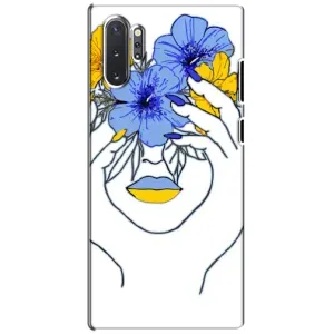 Чехол на Samsung Galaxy Note 10 Plus Украинский дизайн (Украинка на всю голову)
