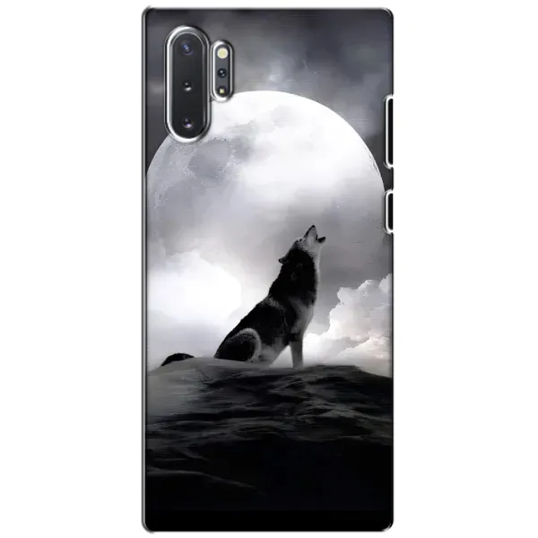 Чехол с рисунком «Волк и луна» для Samsung Galaxy Note 10 Plus Чехол с рисунком «Волк и луна» для Samsung Galaxy Note 10 Plus