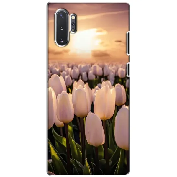 Чехол с рисунком «Закат с цветами» для Samsung Galaxy Note 10 Plus Чехол с рисунком «Закат с цветами» для Samsung Galaxy Note 10 Plus
