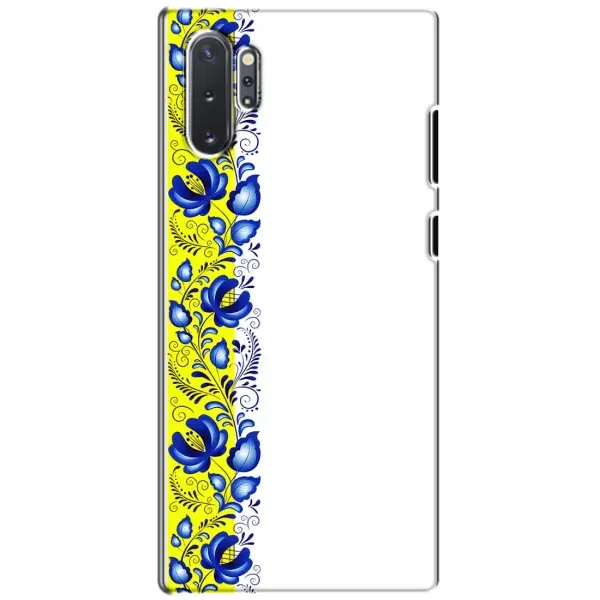 Чехол с рисунком «Желто-синяя вышиванка» для Samsung Galaxy Note 10 Plus Чехол с рисунком «Желто-синяя вышиванка» для Samsung Galaxy Note 10 Plus