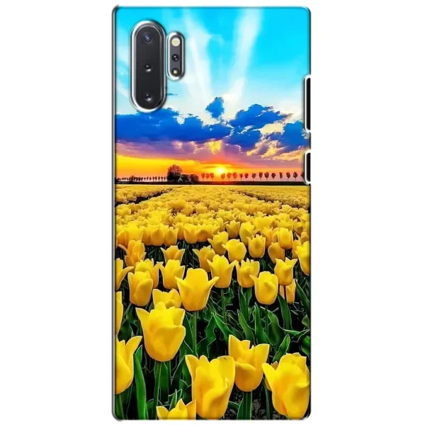 Чехол с рисунком «Желтые тюльпаны» для Samsung Galaxy Note 10 Plus Чехол с рисунком «Желтые тюльпаны» для Samsung Galaxy Note 10 Plus