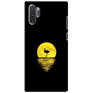Летний Чехол на Samsung Galaxy Note 10 Plus (Желтый Закат)