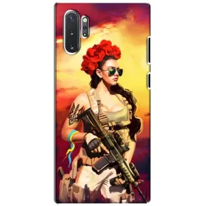 ЗСУ Чохли (TPU) для Samsung Galaxy Note 10 Plus (Жінка солдат)