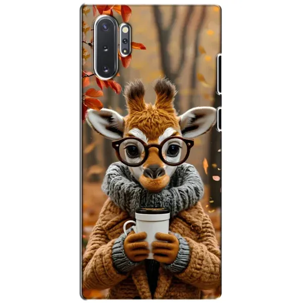 Чехол с рисунком «Жираф с кофе» для Samsung Galaxy Note 10 Plus Чехол с рисунком «Жираф с кофе» для Samsung Galaxy Note 10 Plus